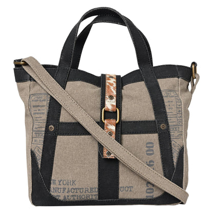 Mona B. - Original Leather Cowhide 'Escape the Ordinary' Tote Bag