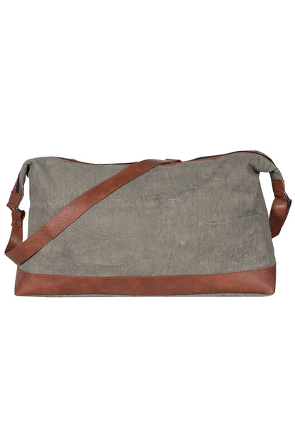 Mona B. - Miles Up-Cycled Canvas Unisex Weekender Bag