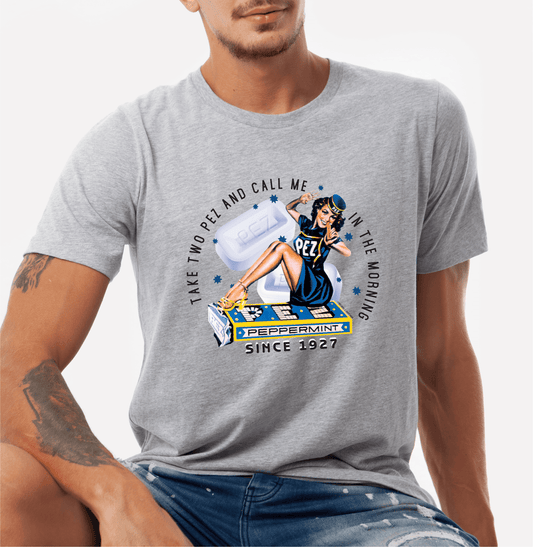 PEZ Vintage Pin Up Girl Tee Unisex