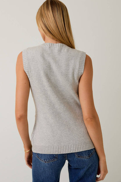 Sunday Edition Button Down Vest
