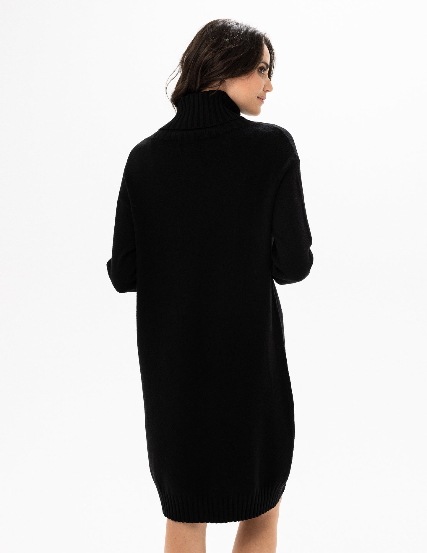 Renuar Sweater Dress Black