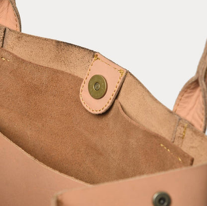 Le Papillon - Side Pockets Genuine Leather