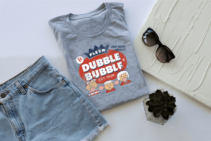 Dubble Bubble Fleer Free Comics & Fortunes Vintage Tee Unisex Fit