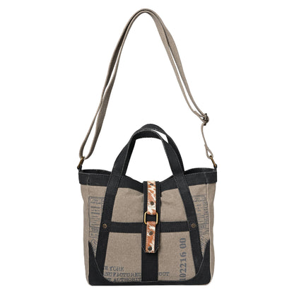 Mona B. - Original Leather Cowhide 'Escape the Ordinary' Tote Bag