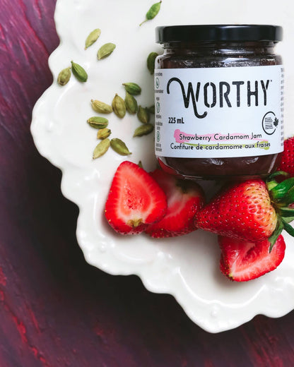 Worthy - Strawberry Cardamom Jam