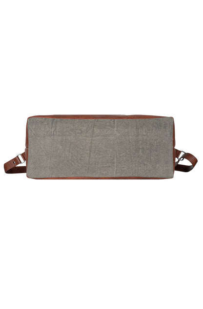 Mona B. - Miles Up-Cycled Canvas Unisex Weekender Bag