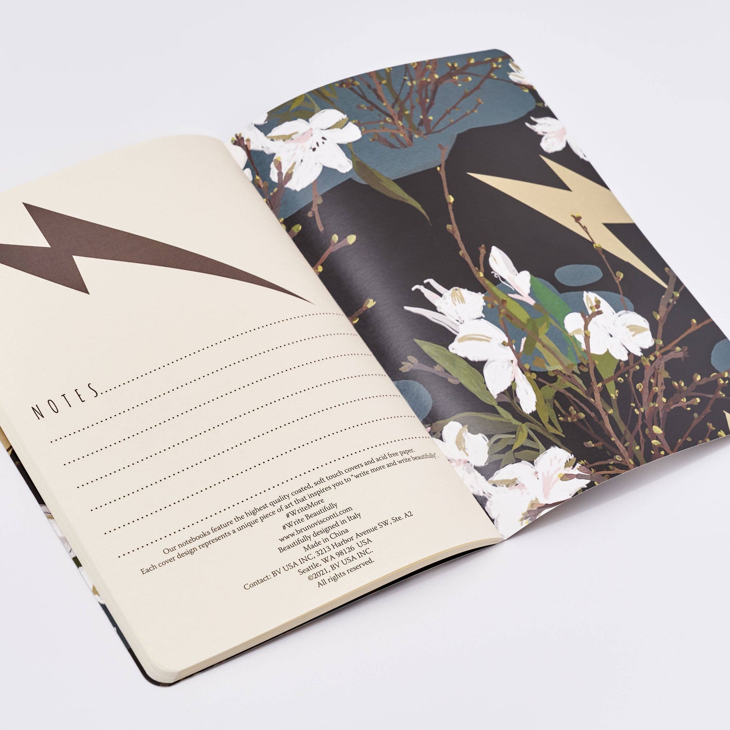 BV by Bruno Visconti - Snow Drops Notebook