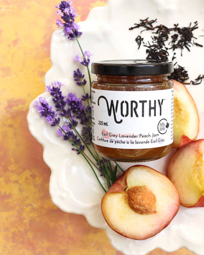 Worthy - Earl Grey Lavender Peach Jam