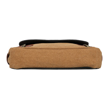 Mona B. - Buckled-up Brown Suger Crossbody, M-1816