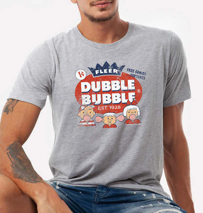 Dubble Bubble Fleer Free Comics & Fortunes Vintage Tee Unisex Fit