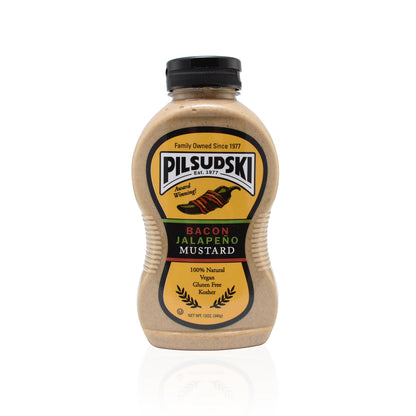 Pilsudski Mustard Co - Bacon Jalapeno Mustard 12 oz