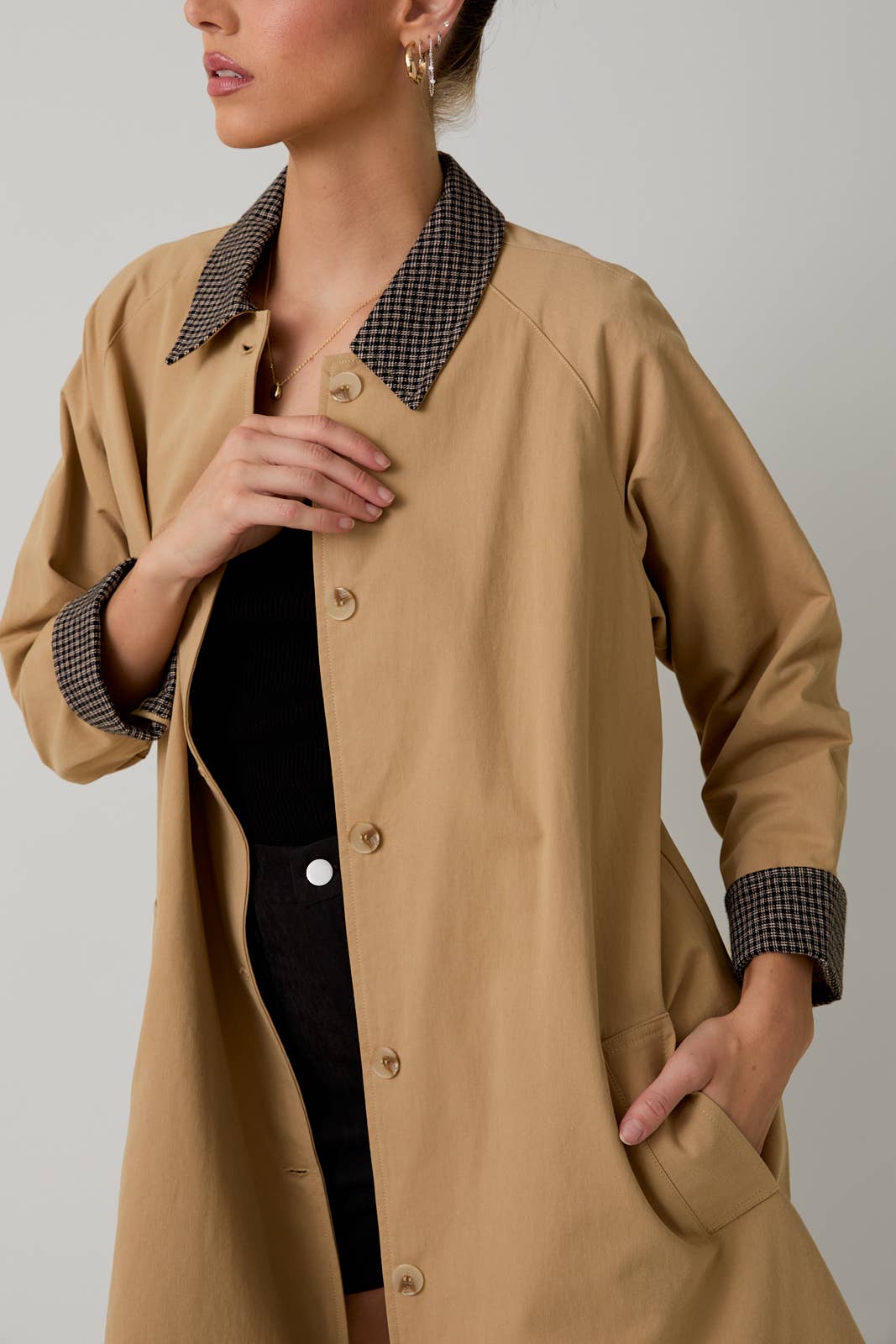 Sunday Edition Long A-Line Jacket