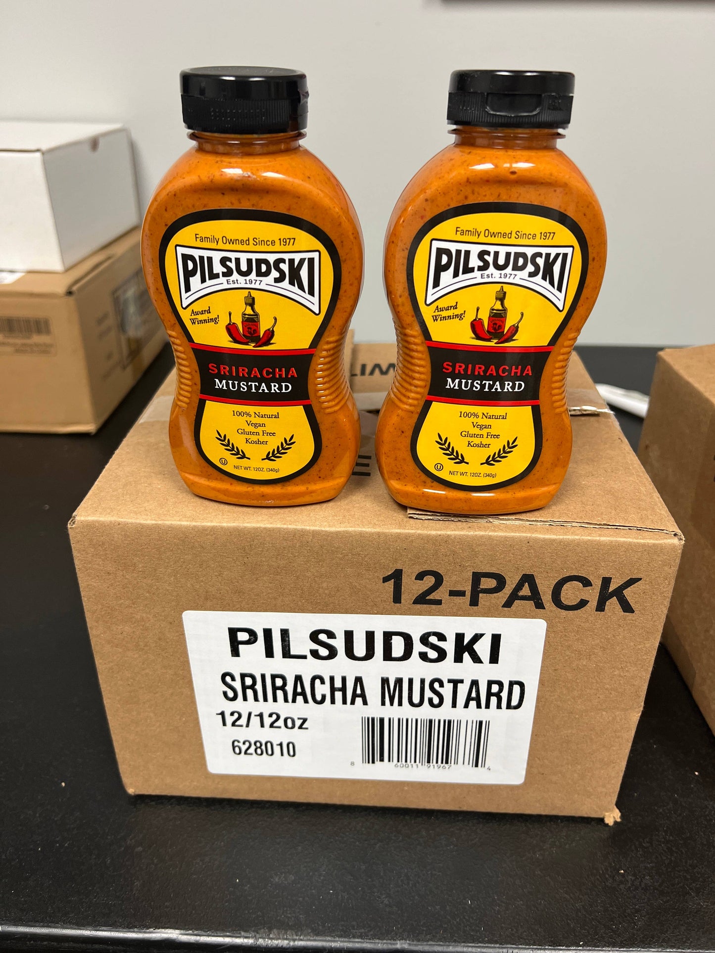 Pilsudski Mustard Co - Sriracha Mustard 12 oz