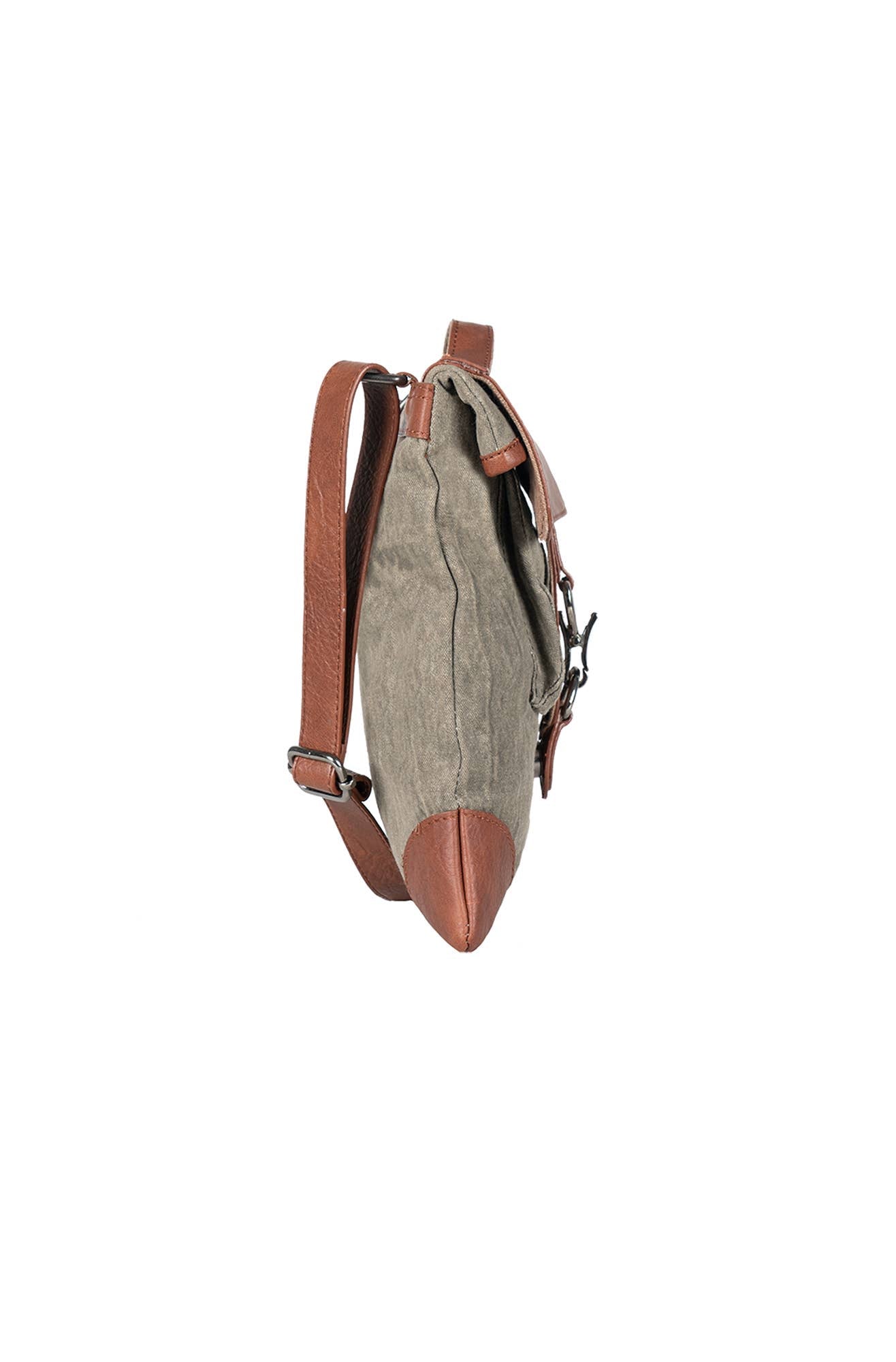 Mona B. - Reed Up-Cycled Canvas Women's Crossbody Bag