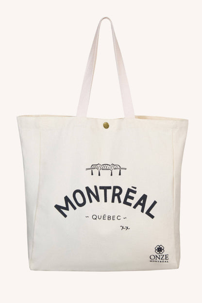 ANNICK - Montreal Quebec Illustration Tote Bag