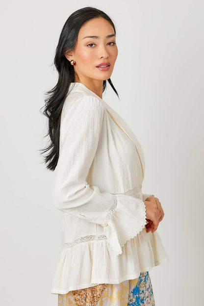 Mystree Tiered Lacy Jacket