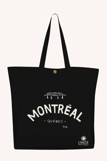 ANNICK - Montreal Quebec Illustration Tote Bag