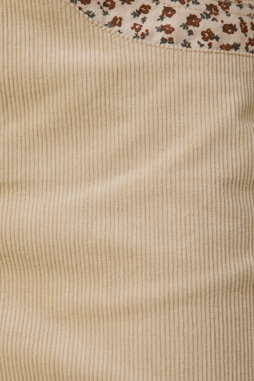Sunday Edition Cord Contrast Skirt
