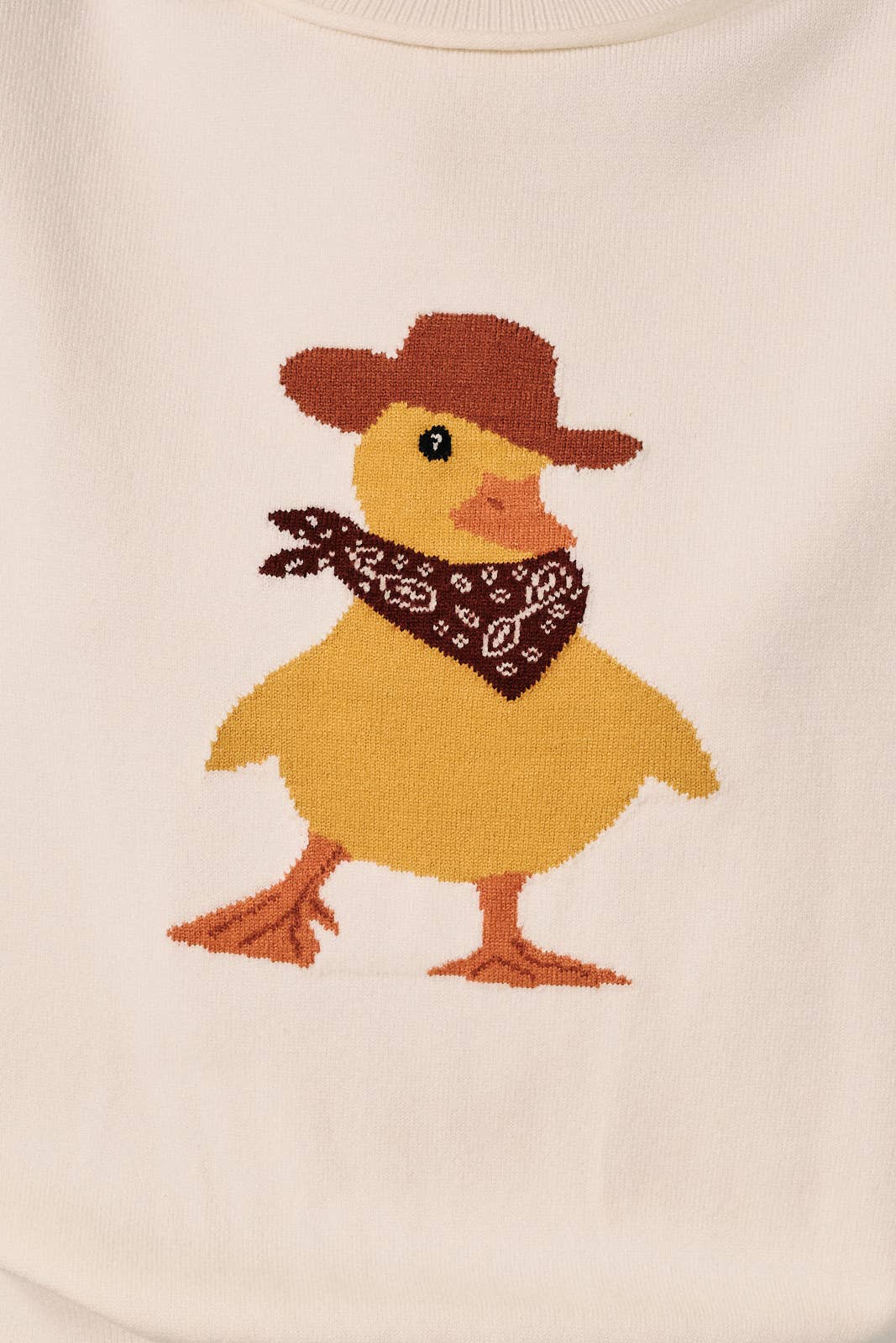 Sunday Edition Duck Sweater