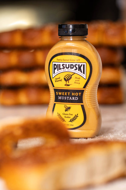 Pilsudski Mustard Co - Sweet Hot Mustard with Honey 12 oz