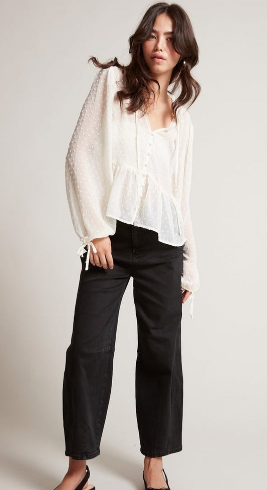 RD Style - TRICIA PUFF LONG SLEEVE TOP