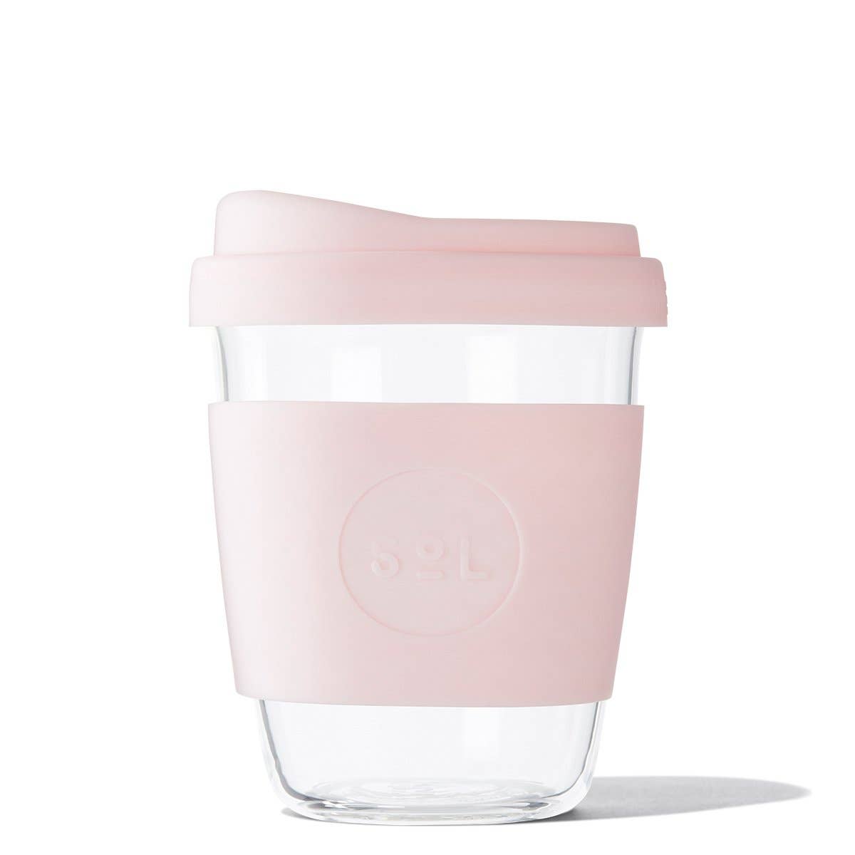 One Less - 12OZ Perfect Pink Glass Travel Tumbler from SOL Cups