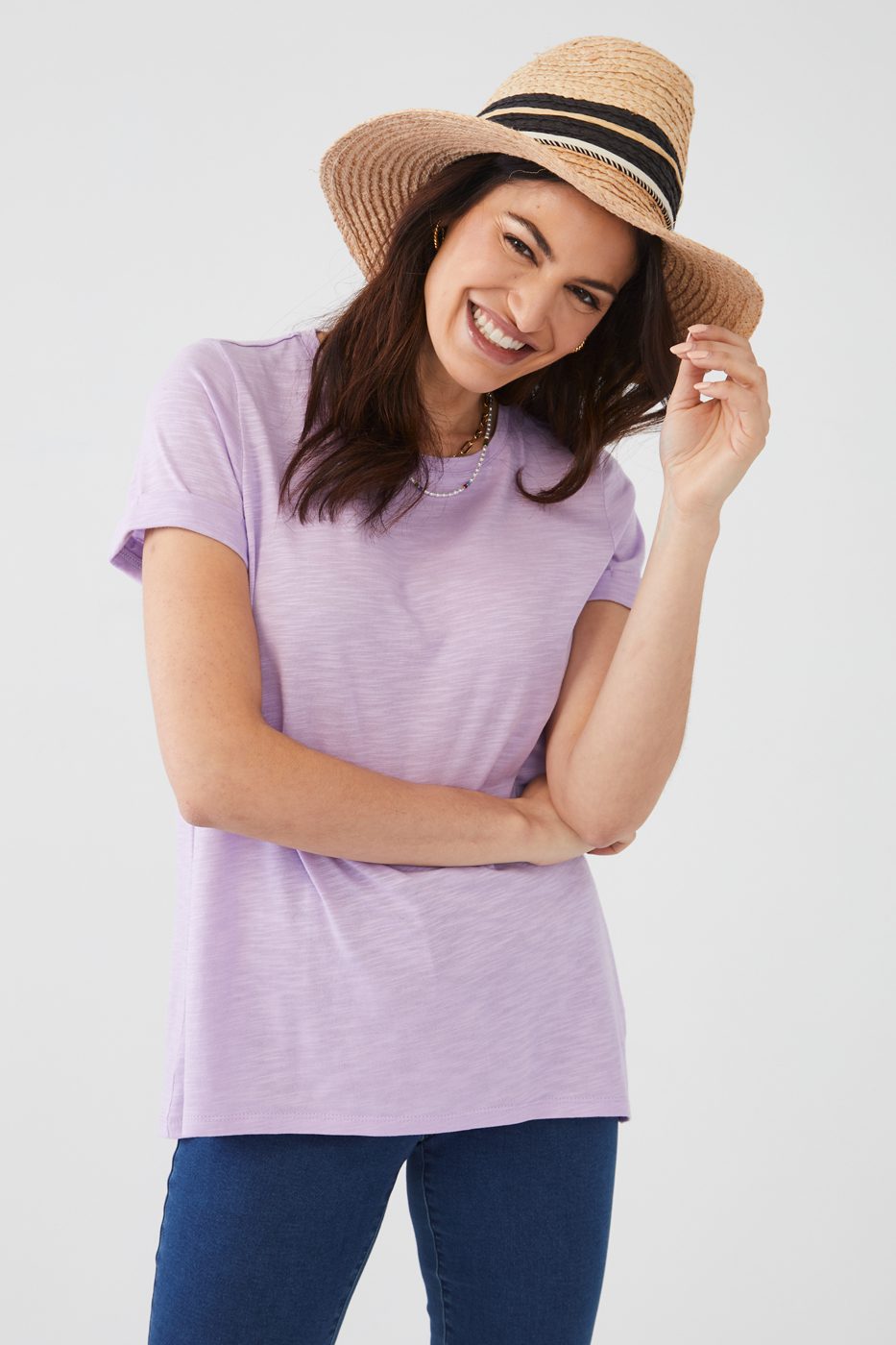 French Dressing T-Shirt Wild Pansy