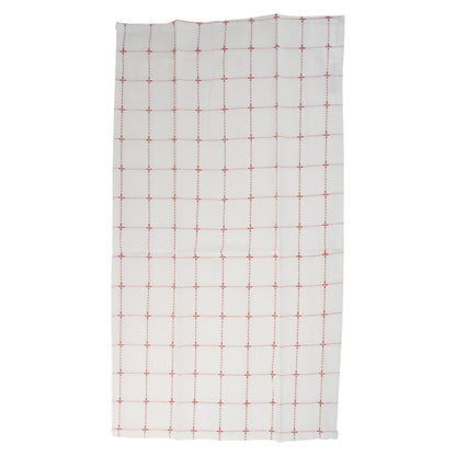 Foreside Home Set of 3 Logan Tea Towels Red