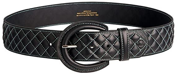 Noble Outfitters Leather Belt Black and Blue - DDBooski Clothing Co