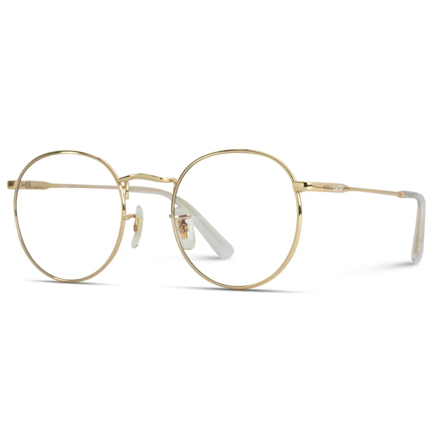 Wear Me Pro Gold Unisex Micah Blue Light Glasses