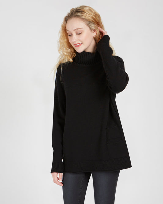 Renuar Turtleneck Sweater Black XS